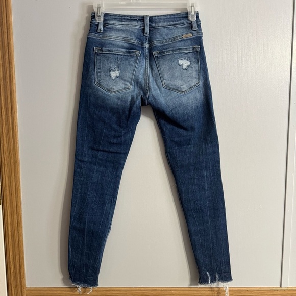 KanCan Mid Rise Ankle Skinny Jeans Size 00 - Picture 2 of 13